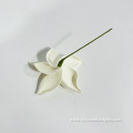 White Handmade Foam Plumeria Hair Pick